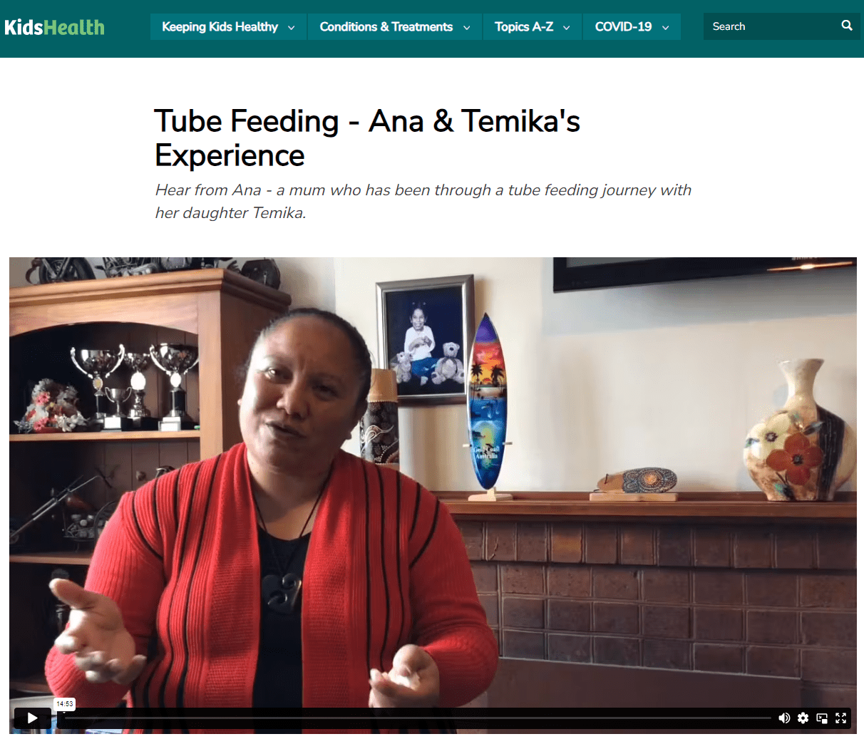 tube weaning journey